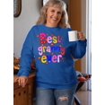 thumbnail image 2 of Best Granny Ever Quote Sweatshirt Women -SPIdeals Designs, Female Small, 2 of 4