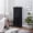 Black, variant on BOUQUETYZ Tall Skinny White Dresser with 7-Drawer, Tall Narrow Chest of Drawers for Bedroom, Solid Wood Legs & Silent Metal Glides, 52" H