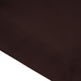 thumbnail image 3 of Organictune 1800 Count Luxury Microfiber Flat Sheet, Extra Soft and Cozy, Wrinkle, Fade, Stain Resistant Bed Top Sheet, Chocolate, California King, 108"x102", 3 of 5