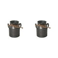 thumbnail image 2 of Decodeary Stylish And Versatile Metal Milk Jug Vase Rustic Home Decor Elegant Decoration type 5 2Set, 2 of 6