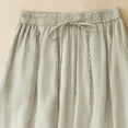 thumbnail image 6 of Sentmoon Skirts Long Elastic Waist Mini Skirt with Shorts Trendy Solid Color Regular Fit Tennis Skirt for Lounge and Sleep M-2XL, 6 of 7
