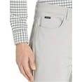 thumbnail image 4 of Calvin Klein Mens Move 365 Slim Fit Performance Casual Trouser Pants, Grey, 32W x 30L, 4 of 4