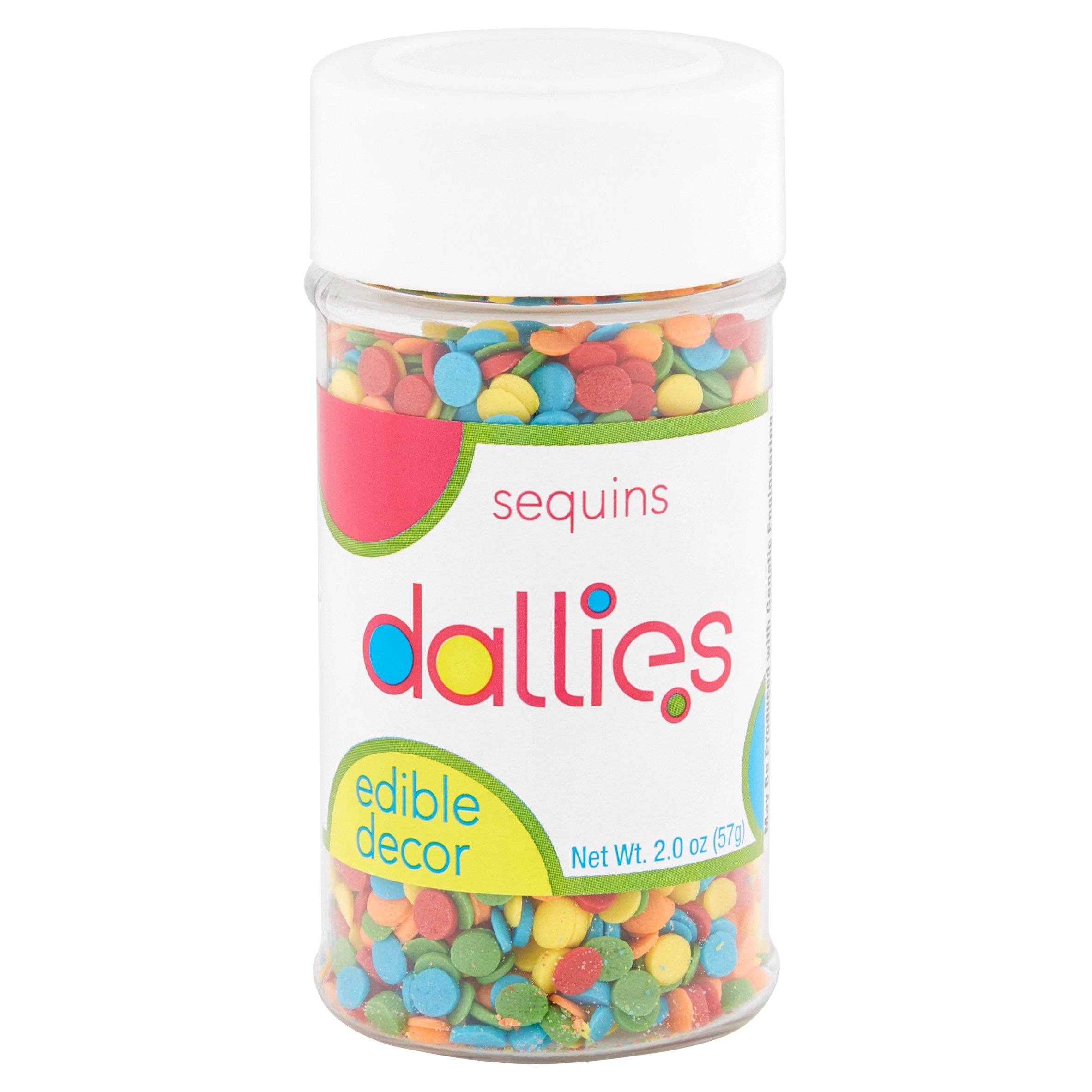 Dallies Sequins 2.0oz Jar