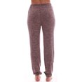thumbnail image 3 of #followme Buffalo Plaid Flannel Pajama Joggers for Womens (Burgundy, Medium), 3 of 3