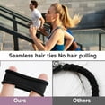 thumbnail image 3 of Hair Ties for Girls Elastic Hair Tie 200 PCS Black Soft for Medium Hair Hair Accessories for Women Perfect for Long Lasting Braids Ponytails and More Pain Free Hair Ponytail Holders Hair Elastic Band, 3 of 6