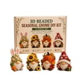 thumbnail image 2 of JJV 3D Beaded Gnome DIY Kit, DIY Handmade Bead Art Set for Beginners, Funny Handmade Gnome DIY Decor with Instructions Fidget Toys, 2 of 7