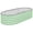 Green, variant on SnugNiture 2-Pack 4x2x1.5 FT Extra-Deep Raised Garden Bed, Galvanized Metal Planter Box for Vegetables, Tomatoes, Herbs, Brown