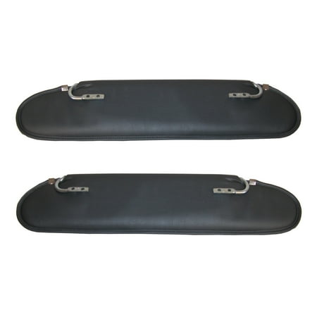 Outland Replacement Sun Visors Charcoal; 72-86 CJ models 391330115