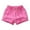 Hot Pink, variant on Lopecy-Sta Girls Demin Shorts Kids Cute High Waist Jean Shorts Button Summer Shorts with Pockets 3-16 Years