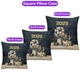 thumbnail image 3 of Happy New Year Pug Welcome 2025 Balloon Firework Party Pillowcase Double Sided Dog Lover Gifts Pillow Case Covers - 01014, 3 of 3