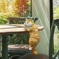 thumbnail image 2 of HUMJUSE Realistic Furry Cats Figurines Pet Stuffed Little Cat Stuffed Animal Small Plush Toy, Realistic, Lifelike Stuffed Pet Toy Home Decor, 2 of 3