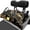 Black Marble, variant on Uourmeti Golf Cart Seat Cover Pockets Warp Knitted Terry Cloth, Compatible with Sports Club Car Golf Cart, for 2-Seat Golf Carts EZGO, Agate Daisies