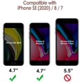 thumbnail image 2 of Silicone Case for iPhone SE 2nd Generation, iPhone 8 and iPhone 7, 4.7-Inch, Silky-Soft Touch Full-Body Protective Case, Shockproof Cover with Microfiber Lining (Spicy Orange), 2 of 7