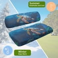 thumbnail image 6 of Pzuqiu Turtle Starfish Golf Cart Seat Covers Lightweight Golf Blanket Golf Cart Accessories Seat Covers Keeps Seat Warm and Comfortable for EZGO TXT RXV Club Car DS, 6 of 7