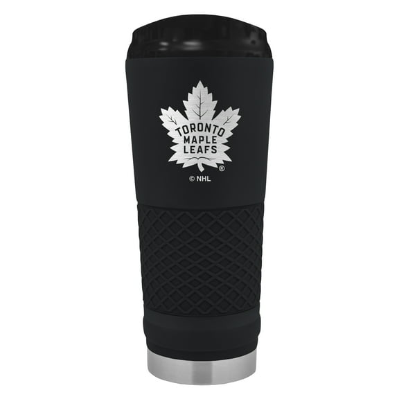 Black Toronto Maple Leafs Stealth Matte 24oz Tumbler