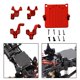thumbnail image 3 of Pieza de torre de amortiguadores RC para piezas de actualización de modelo rojo perfke Soporte de choque trasero delantero RC, 3 of 9