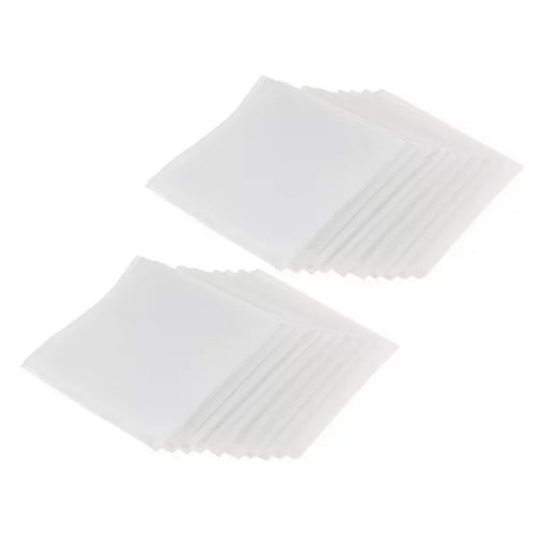 20pcs Blanco Puro Mujeres Hombres Hankies Diy Pintado a Mano Cuadrado