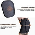 thumbnail image 4 of COOLOMG Protective Knee Pads Basketball Volleyball Football Crashproof Antislip (1Pair) for Kids Youth Adults, 4 of 4