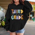 thumbnail image 6 of Mercatoo Girls 3rd Grade Ho𝐨dies Bac𝐤 to School Outfit Third Grade Oversized Pullover First Day of School Graphic Sweatshirts, 6 of 7