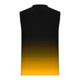 thumbnail image 3 of Hombres Moda Casual sin Mangas Gradación Impresión Suéter Cuello Redondo Tanque Deportivo, 3 of 7