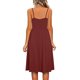 thumbnail image 3 of Vestido sin mangas de verano con cuello en V informal para mujer con estilo OAVQHLG3B Store  lin121212, 3 of 4