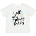 thumbnail image 3 of Inktastic Will You Marry Daddy-ring Boys or Girls Toddler T-Shirt, 3 of 5