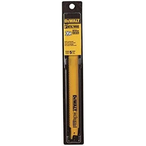 Dewalt Reciprocating Saw Blade 9 ", 10/14 Tpi Boxed