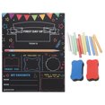 thumbnail image 1 of 1 Set Letter School Sign Boards First Day Chalk Boards Children Chalkboards Kids Accessories, 1 of 7
