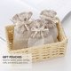 thumbnail image 3 of 12Pcs Jewelry Storage Drawstring Bags Perfect For Family And Friends Gift Packing White Color 14X10Cm Washable Material, 3 of 5
