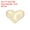 Beige, variant on Uxcell 40 Pcs Focal Beads Acrylic Heart Beads Jewelry Making Charm Light Purple