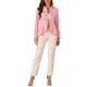 thumbnail image 2 of BLAZER GÓTICO PEPLUM M DE MUJER CON CUELLO CAÍDO Y HEM DE ALTA BAJA ABIERTO M ROSA, 2 of 6