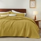 thumbnail image 1 of Colcha Bedsure tamaño king, ligera, color amarillo mostaza, 1 of 7