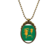 thumbnail image 1 of Linternas antiguas Collar Retro Elíptico Colgante Achinado Unbranded M, 1 of 3