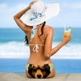 thumbnail image 5 of Vintage Bear Swimsuit Women Bikinis: Detachable Sponge Adjustable Strap Bikini Set Two-Pack Beach Pool Vacation., 5 of 6