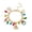 Gold, variant on Santa Claus Candy Bracelets Snowman Wreath Tree Gift Box Gloves Bell Fringe Chain Bangle, Christmas Charm Bracelet for Women with Snowflake Tree Charms, Holiday Party Accessory