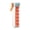 Orange, variant on Portable Silicone Frozen Treat Maker with Manual Pressing Function, 2-in-1 Design for Quick Freezing, Green