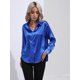 thumbnail image 3 of Camisas de satén de manga larga para mujer, para oficina, para mujerjavascript:, 3 of 5