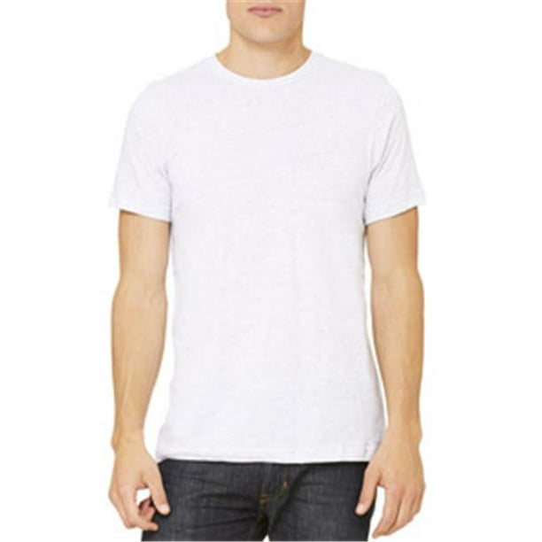 Download BELLA+CANVAS - Canvas 3001 Unisex Jersey Short-Sleeve T-Shirt, Ash, Medium - Walmart.com ...
