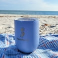 thumbnail image 3 of Aquapelli Vacuum Insulated Wine Tumbler, 12 Ounces, Denim Blue, 3 of 9