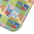 thumbnail image 5 of Pioneer Flower Floral Print Pattern Kitchen Dish Drying Mat 1 Pack, Ultra Absorbent Microfiber Drainer Mat, 16"x18", 5 of 6