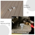 thumbnail image 3 of Soimiss Stainless Steel Battery Terminal Bolts T-Shaped Design for Cars 2Pcs, 3 of 7