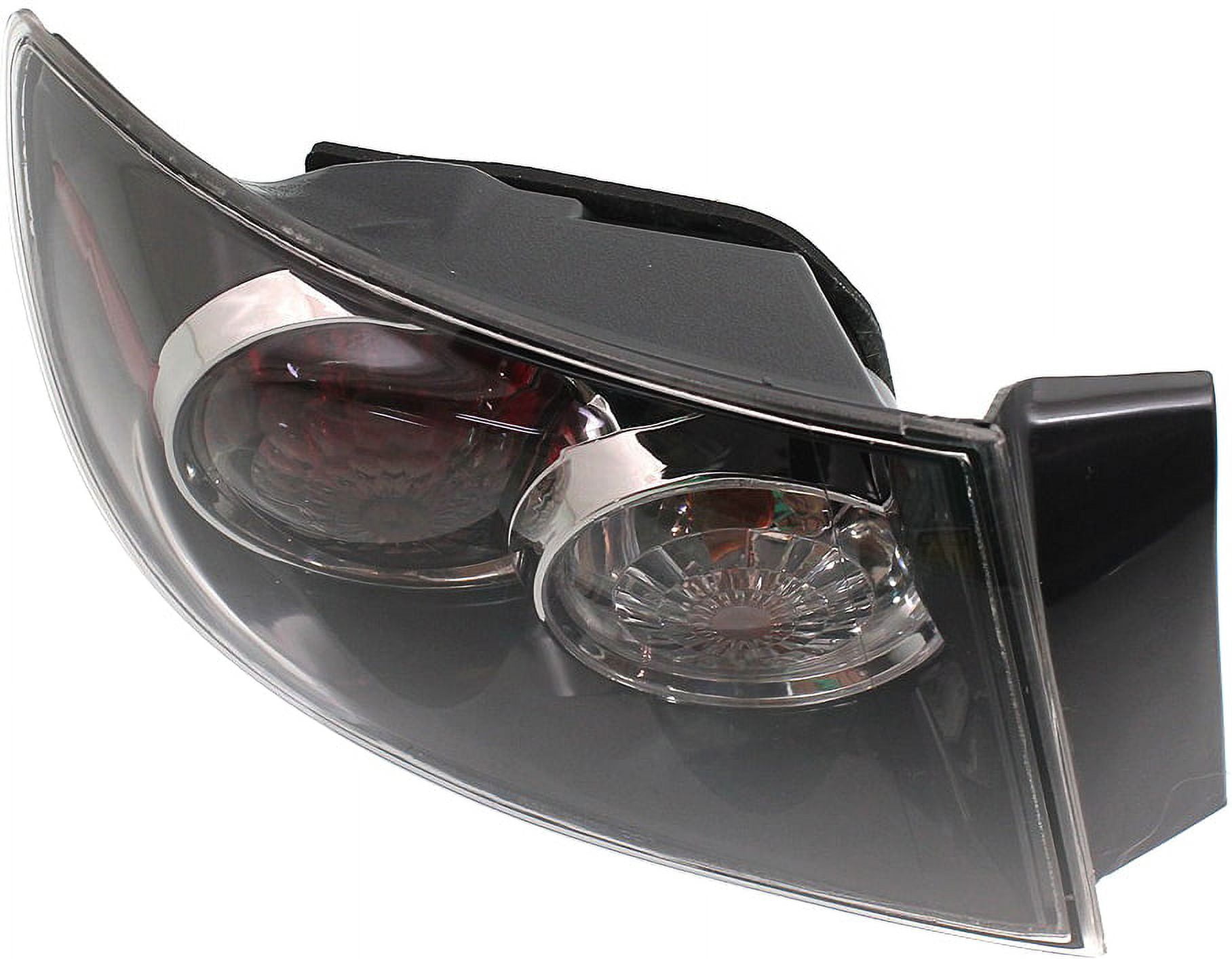 Tail Light Compatible With 2007-2009 Mazda 3 Left Driver With bulb(s)