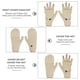 thumbnail image 4 of Flip Cute Guantes de lana de doble uso, cálidos guantes de lana de medio dedo y medio dedo de otoño e invierno para mujeres y hombres Xemadio 2034345-3, 4 of 9