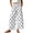 White plus size wide leg pants a1, variant on Usloyux Women Plus Size Wide Leg High Waisted Trousers with Pockets Polka Dot Casual Loose Ankle Pants Workout, Green 2XL