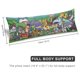 thumbnail image 2 of Funda de almohada Pokémon, funda de almohada larga de cuerpo entero, almohada de compañero de juegos para niños, cojín de sofá, muebles para el hogar, decoraciones de cama de 20" x 54", 2 of 5