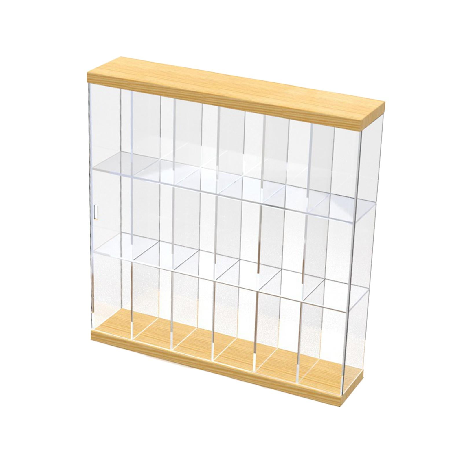 Action Figure Display Shelf Acrylic DIY Showcase Box for Living Room Bedroom 18 grids