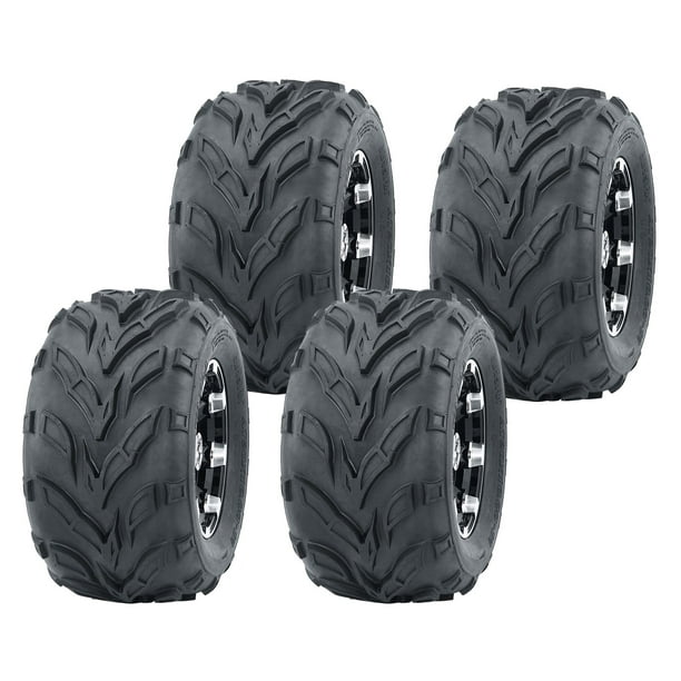 Set 4 WANDA ATV Tires 19X78 19x7x8 & 18X9.58 18X9.5X8 4PR