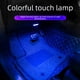thumbnail image 2 of Luz LED de ambiente táctil para coche, luz de pie inalámbrica USB, caja de almacenamiento, iluminación de maletero, luces decorativas coloridas, 2 of 5