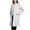 White, variant on FNFYFH Cotton Lab Coat for Women, Button Long Sleeve Coats with Pockets ,White Long Jackets for Fall Winter ,2025 Loose Fit Lightweight Outerwear White XXL