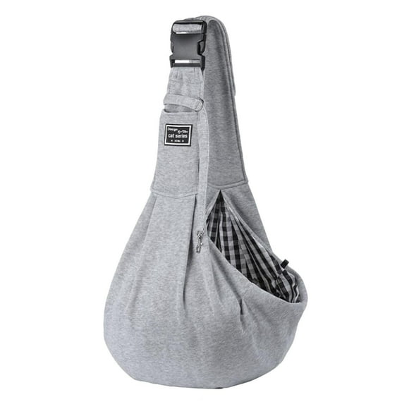 Xingzhi Hand Free Pet Sling Carrier Bag Bag Shoulder Cat Single Collapsible Dog Grey